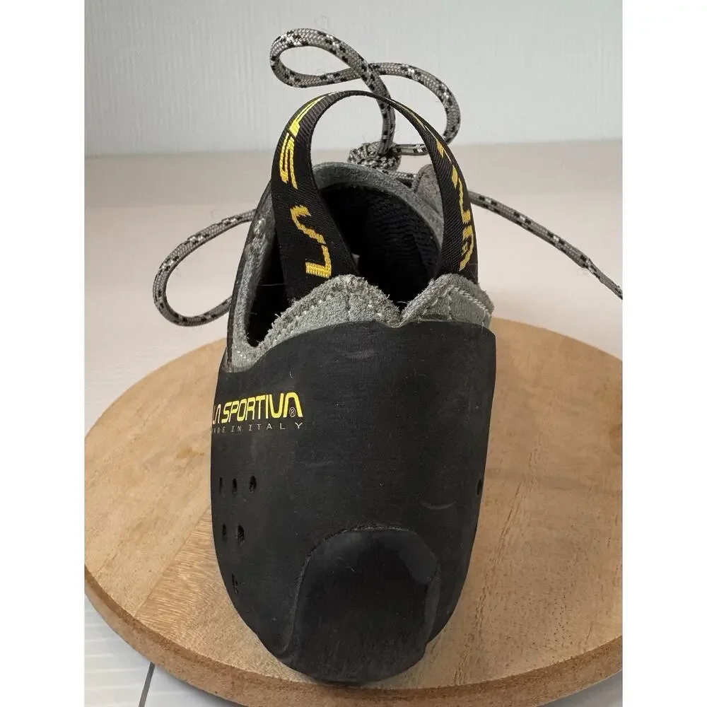 La Sportiva Nago Climbing Shoes EU 36 US Women 5.5 Men 4.5 Gray Vibram XS Edge